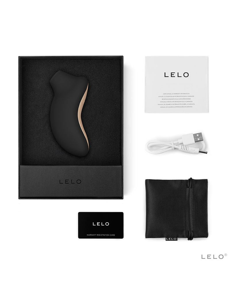 Lelo - Sona Cruise - Luchtdruk Vibrator - Zwart-Erotiekvoordeel.nl