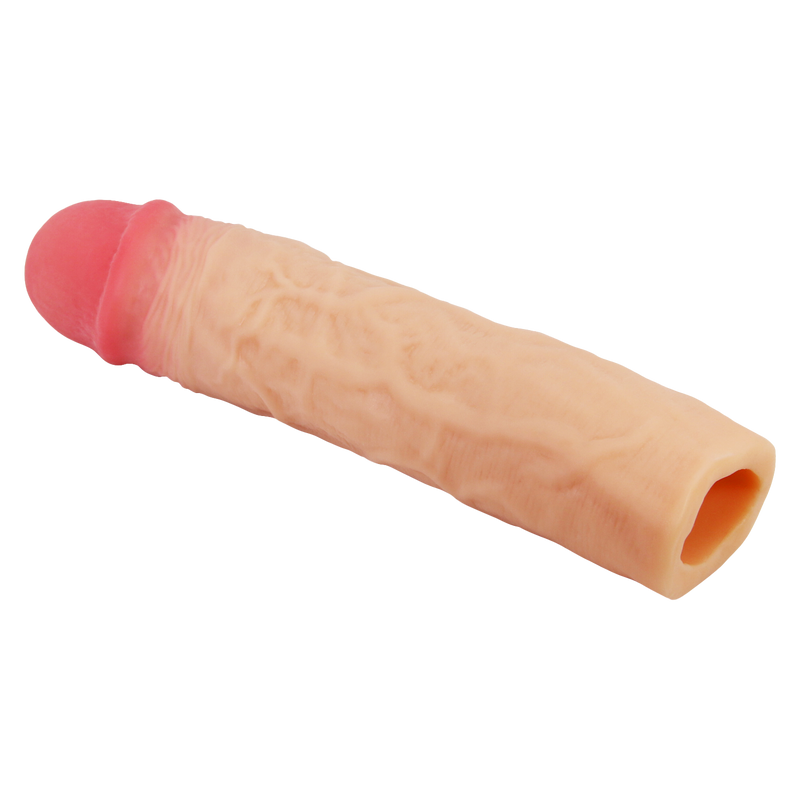 Pretty Love - Derek - Realistische Penis Sleeve - 215mm - Lichte Huidskleur-Erotiekvoordeel.nl