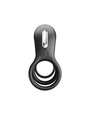 Pretty Love - Jammy - Cockring Vibrator met Clitoris Stimulator - Zwart - Unieke Drievoudige Ringontwerp-Erotiekvoordeel.nl