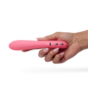 ILY - The Wand - Dubbele Stimulatie Wandvibrator - Roze-Erotiekvoordeel.nl