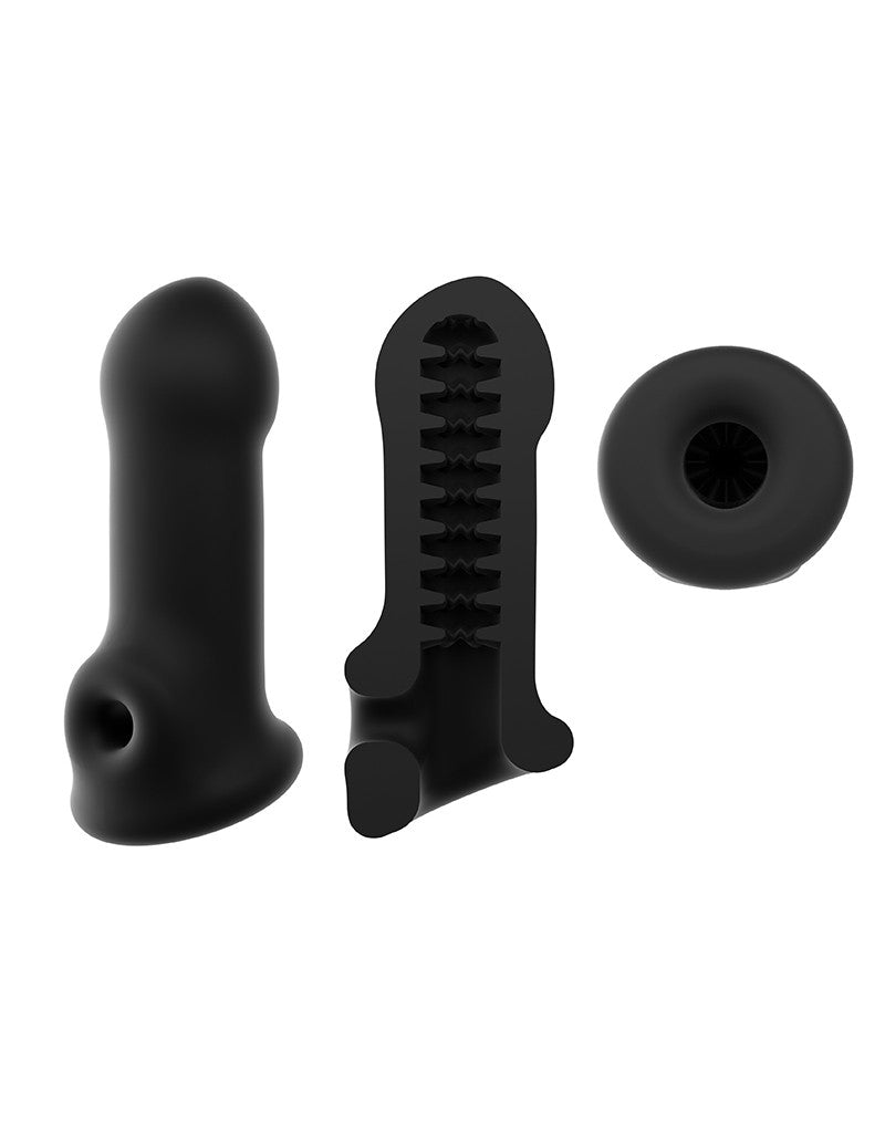 Dorcel - Xtend Boy - Verlengende Penis Sleeve - Zwart-Erotiekvoordeel.nl