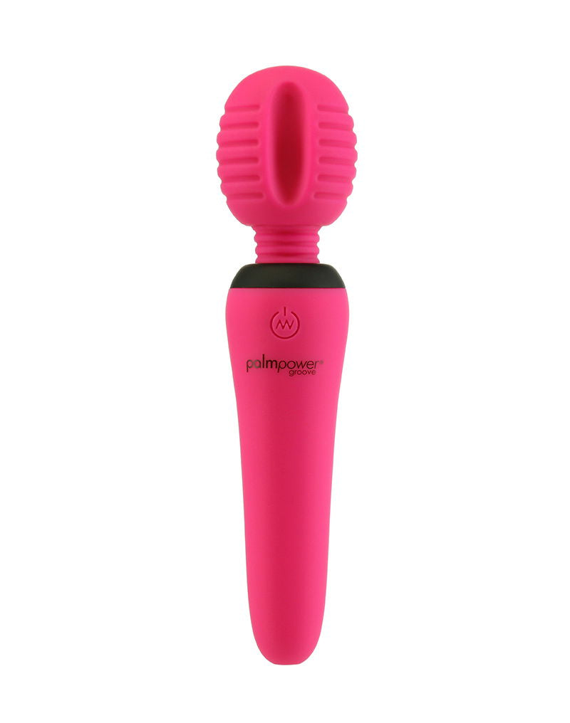 PalmPower - Groove - Mini Wand Massager - Roze-Erotiekvoordeel.nl