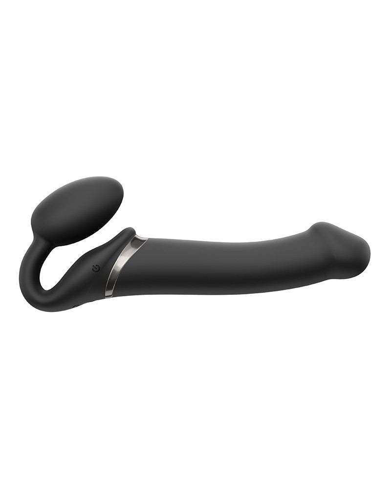 Strap-On-Me - Vibrerende Strapless Strapon - 3 Motoren - Zwart-Erotiekvoordeel.nl