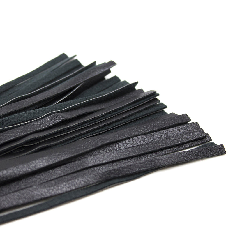 Smart Moves - Flogger Panterprint - 39 cm - Paars/Zwart-Erotiekvoordeel.nl