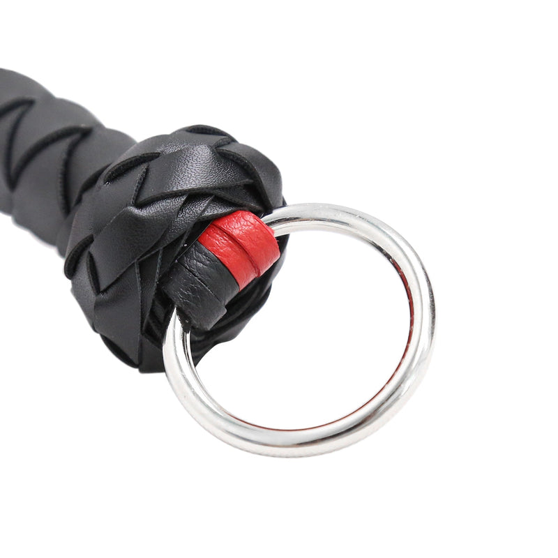 Smart Moves - Flogger - PU Leer - 72 cm - Rood/Zwart-Erotiekvoordeel.nl