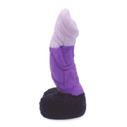 Kiotos Monstar - Dildo Beast No. 50 - Paars/Wit/Zwart-Erotiekvoordeel.nl
