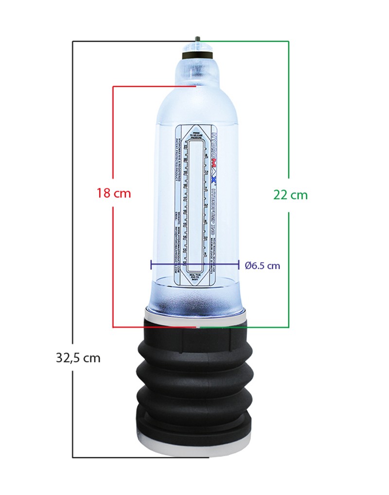 Bathmate - HydroXtreme 9 - Penispomp - Transparant-Erotiekvoordeel.nl