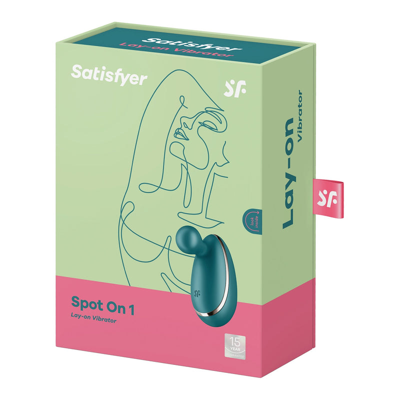 Satisfyer - Spot On 1 - Clitoris Vibrator - Groen-Erotiekvoordeel.nl