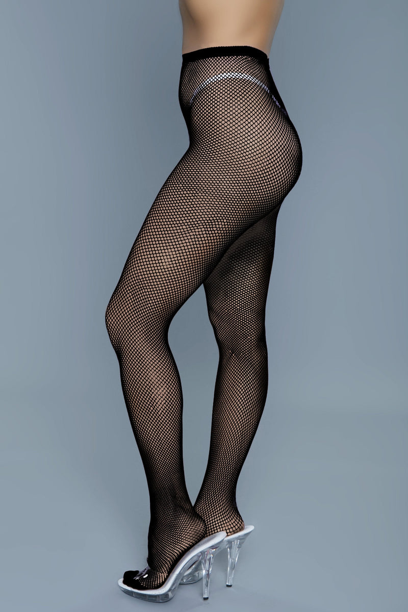 Be Wicked - Up All Night - Mini Visnet Panty - Zwart - One Size-Erotiekvoordeel.nl