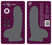 Deep Desire - PVC Dildo – 16,5 cm – Lichte Huidskleur-Erotiekvoordeel.nl