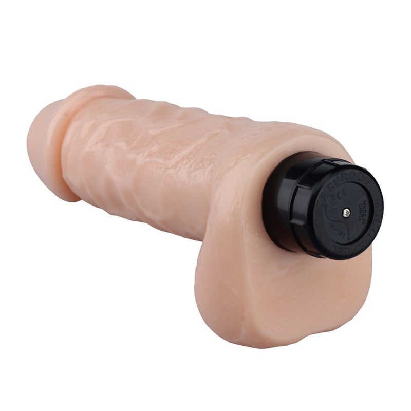 Being Fetish - Vibrerende Dildo - 20,5 cm – Lichte huidskleur-Erotiekvoordeel.nl