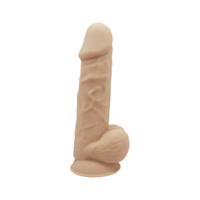 SILEXD - Realistische Dildo - Model 1 - 21,5 cm - Lichte Huidskleur-Erotiekvoordeel.nl