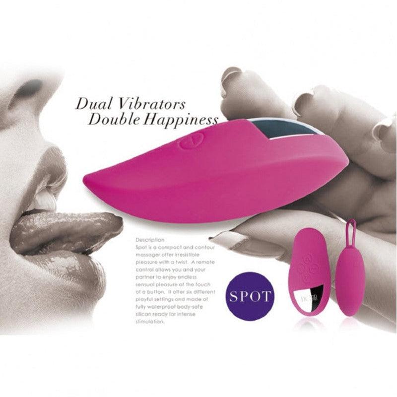 DORR - Spot - Vibrerend Eitje plus Oplegvibrator - Turquoise-Erotiekvoordeel.nl