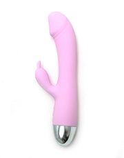 Leten - Faye 3 - Rabbit Vibrator - Siliconen - Roze-Erotiekvoordeel.nl