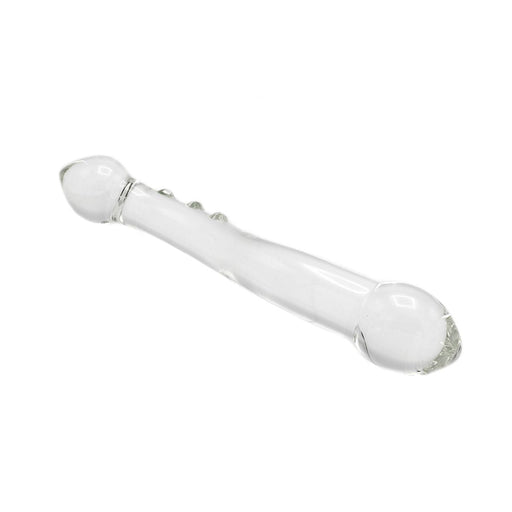 Kiotos Glass - Duo Glazen Dildo - Transparant-Erotiekvoordeel.nl