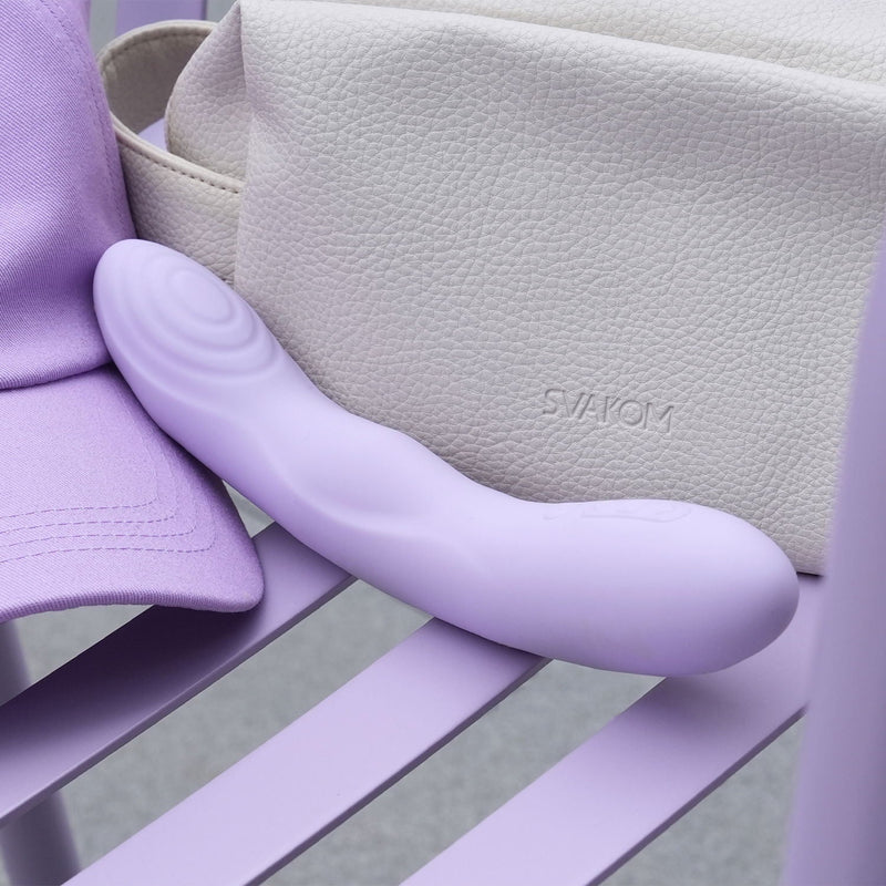 Svakom - Selena- Verwarmende en Stotende Vibrator - Lila-Erotiekvoordeel.nl