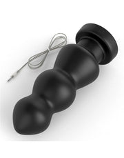 LoveToy - Anal Rigger - King Size Vibrerende Buttplug 20 cm - Zwart-Erotiekvoordeel.nl