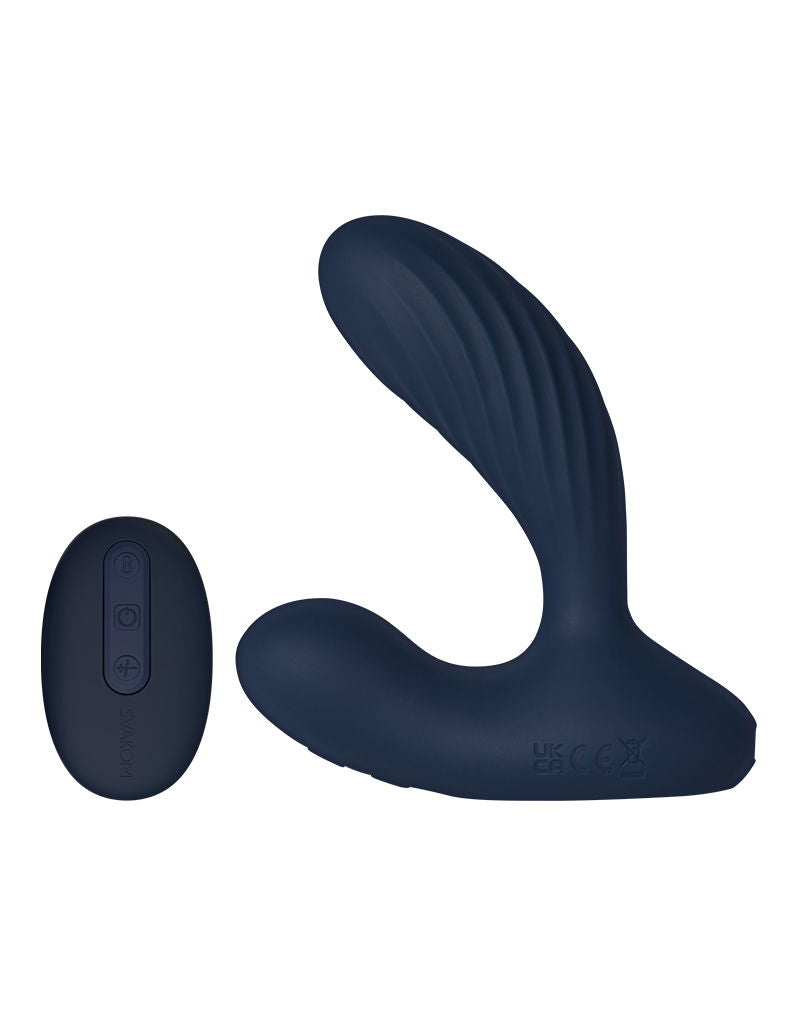 Svakom - Connexion Series Vick Neo 2 - Prostaat Vibrator - App Control - Donkerblauw-Erotiekvoordeel.nl