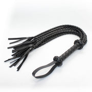 Smart Moves - Cat O Nine Flogger - Gevlochten - 75 cm - Zwart-Erotiekvoordeel.nl