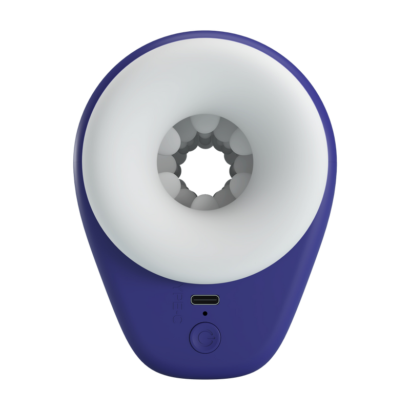 Pretty Love - DJ Lady - Squeezing Perfect Stroker - Blauw/Wit-Erotiekvoordeel.nl