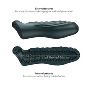 ManWan - Ryzer MAX - Penis Extender en Zachte Masturbatie Sleeve - Pine Grey-Erotiekvoordeel.nl