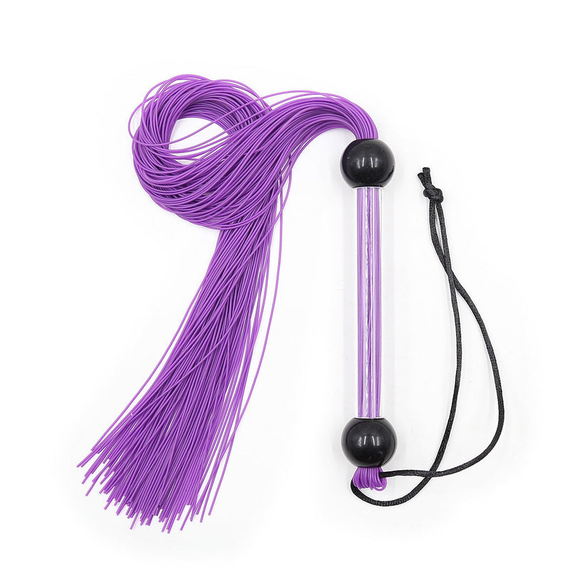 Smart Moves - Flogger - Siliconen Strengen - 51 cm - Paars-Erotiekvoordeel.nl