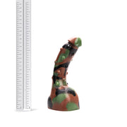 Kiotos Revolt - Dildo Fantasie - Green Army - Nr. 18 - Medium - 19 x 4,5 cm-Erotiekvoordeel.nl