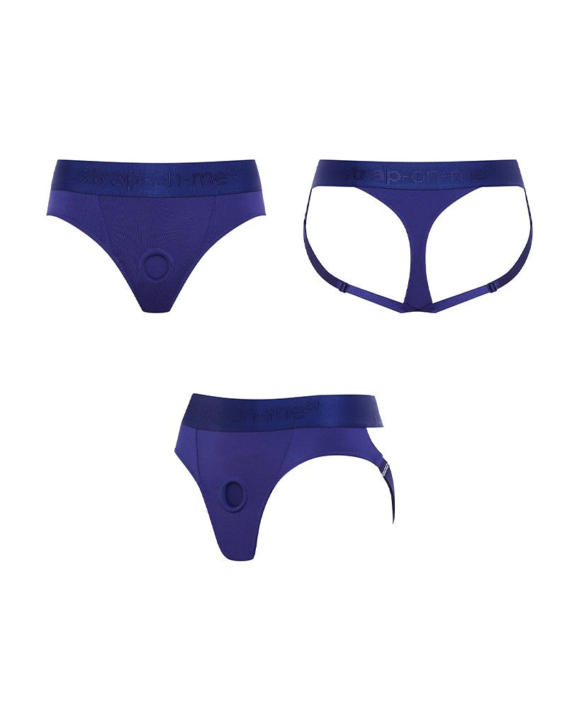 Strap-On-Me - Heroine - Strap-On Harnas - Blauw-Erotiekvoordeel.nl