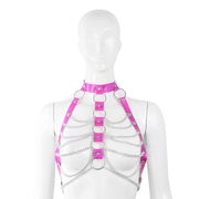 Fixxx - Kettingen Top - Lakleer - One Size - Reflection - Roze-Erotiekvoordeel.nl