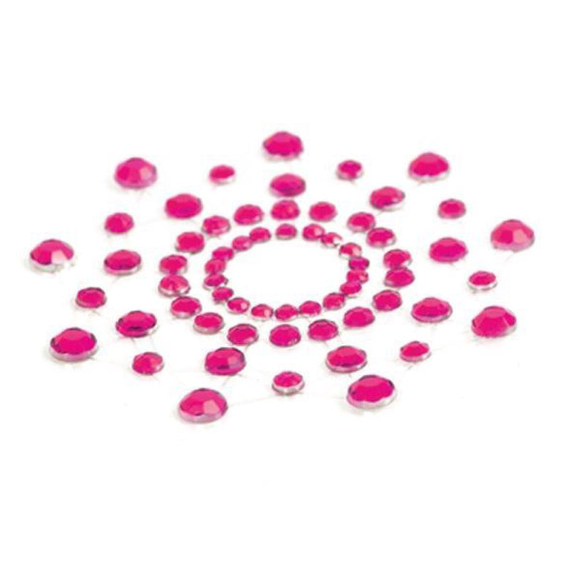 Bijoux Indiscrets - Mimi - Tepelstickers Strass - Tepelhoedjes - Roze-Erotiekvoordeel.nl