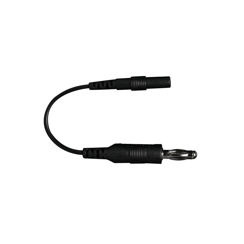 Dungeon Lab - 2 mm vrouwelijke banaanstekker naar 4 mm pin-Erotiekvoordeel.nl