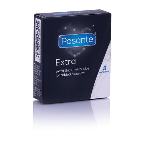 Pasante - Extra Safe Condooms - Extra Sterk & Glijmiddelrijk-Erotiekvoordeel.nl