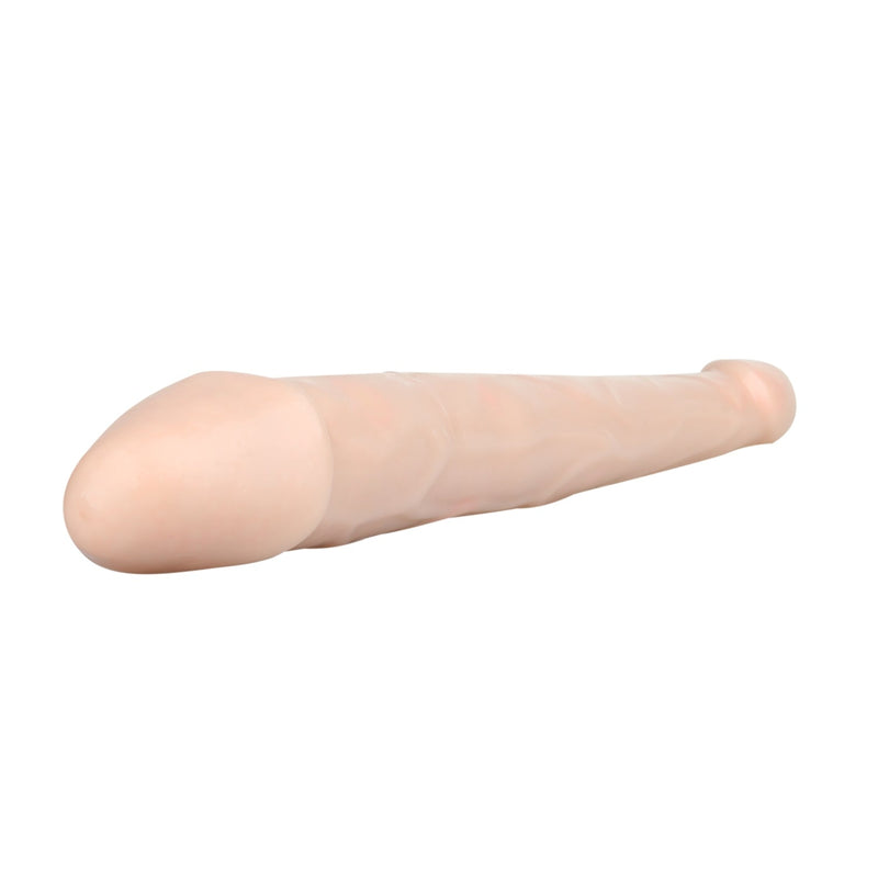 Being Fetish - Dubbele Dildo - PVC - 40 cm - Lichte Huidskleur-Erotiekvoordeel.nl