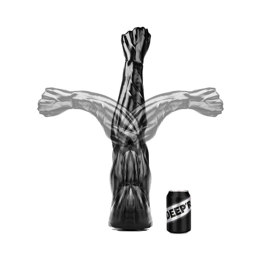 DEEP'R - Mega Power Fist - Zwart - 68.00 cm x Ø 6.50 cm-Erotiekvoordeel.nl