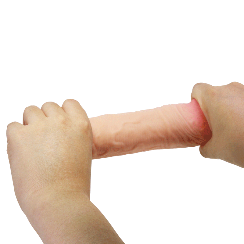 Pretty Love - Chelsey - Realistische Penis Sleeve - 225mm - Lichte Huidskleur-Erotiekvoordeel.nl