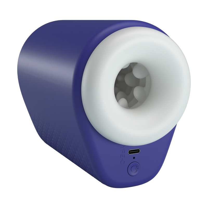 Pretty Love - DJ Lady - Squeezing Perfect Stroker - Blauw/Wit-Erotiekvoordeel.nl