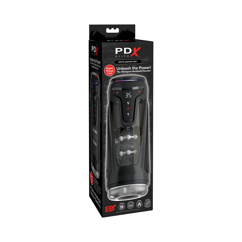 Pipedream - PDX Elite Moto-Bator Pro Stotende Masturbator-Erotiekvoordeel.nl