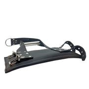 665 - DeLuxe Suspension Handboeien - Leder - Zwart-Erotiekvoordeel.nl