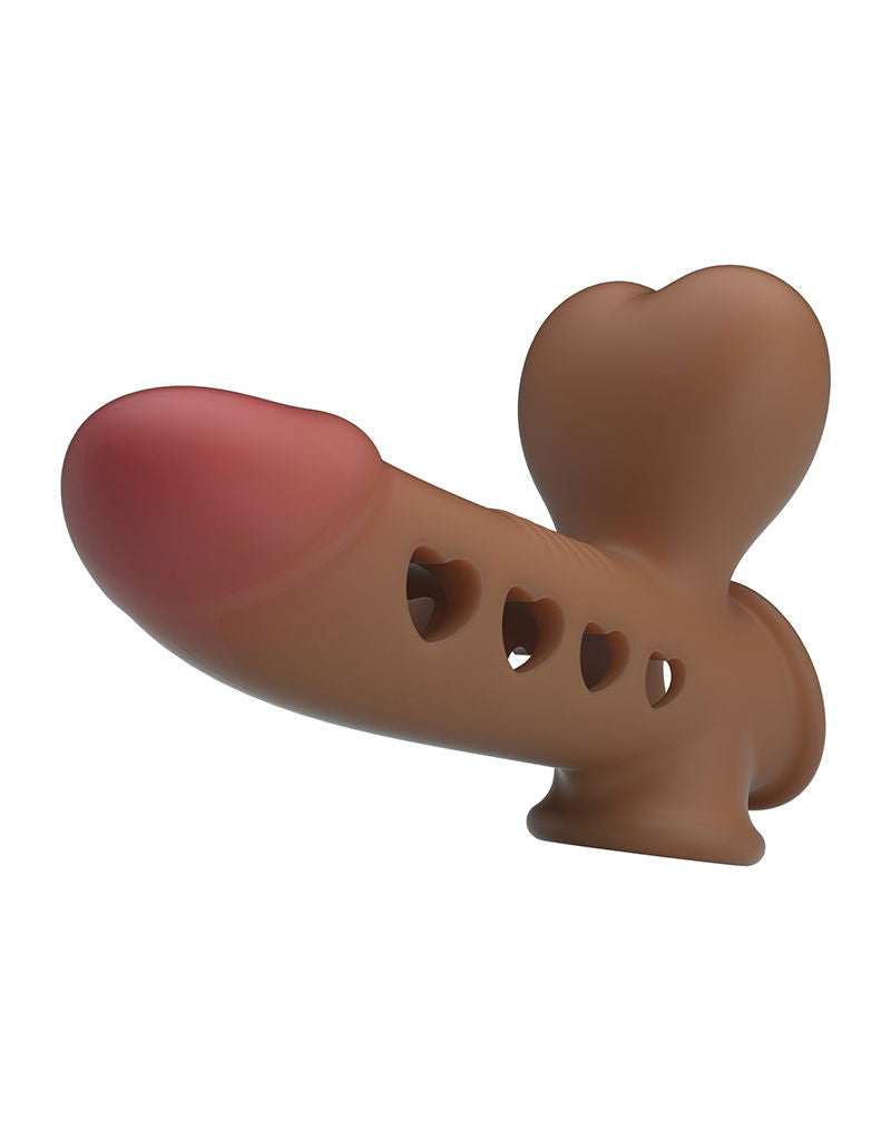 Pretty Love - Tyronn - Opblaasbare Penis Sleeve - Medium Huidskleur-Erotiekvoordeel.nl