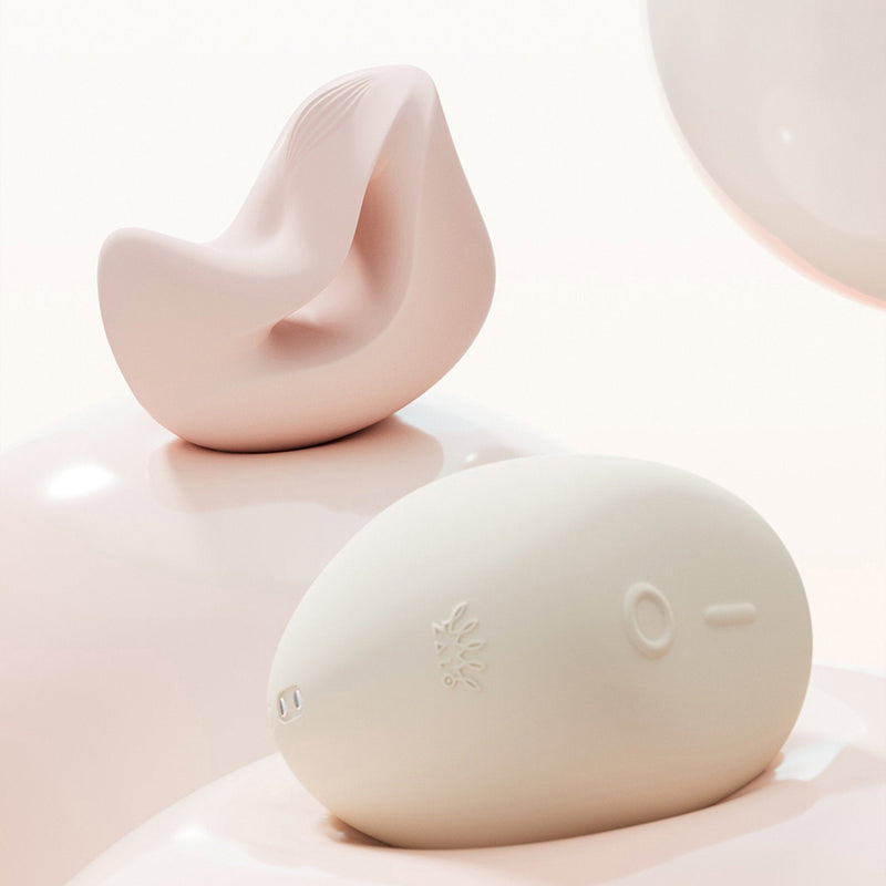 Zalo - Mochi - Clitoris Vibrator met twee koppen - App Control - Sakura Pink-Erotiekvoordeel.nl