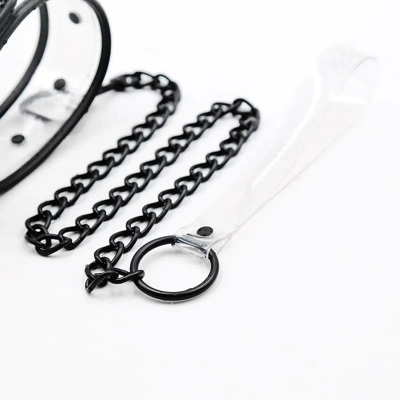 Smart Moves - Collar met Leiband - Transparant-Erotiekvoordeel.nl