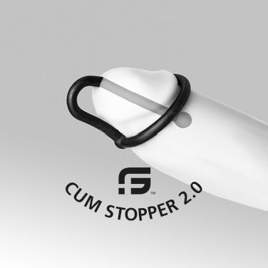 Sport Fucker - Siliconen Sperm Stopper 2.0 - Rood-Erotiekvoordeel.nl