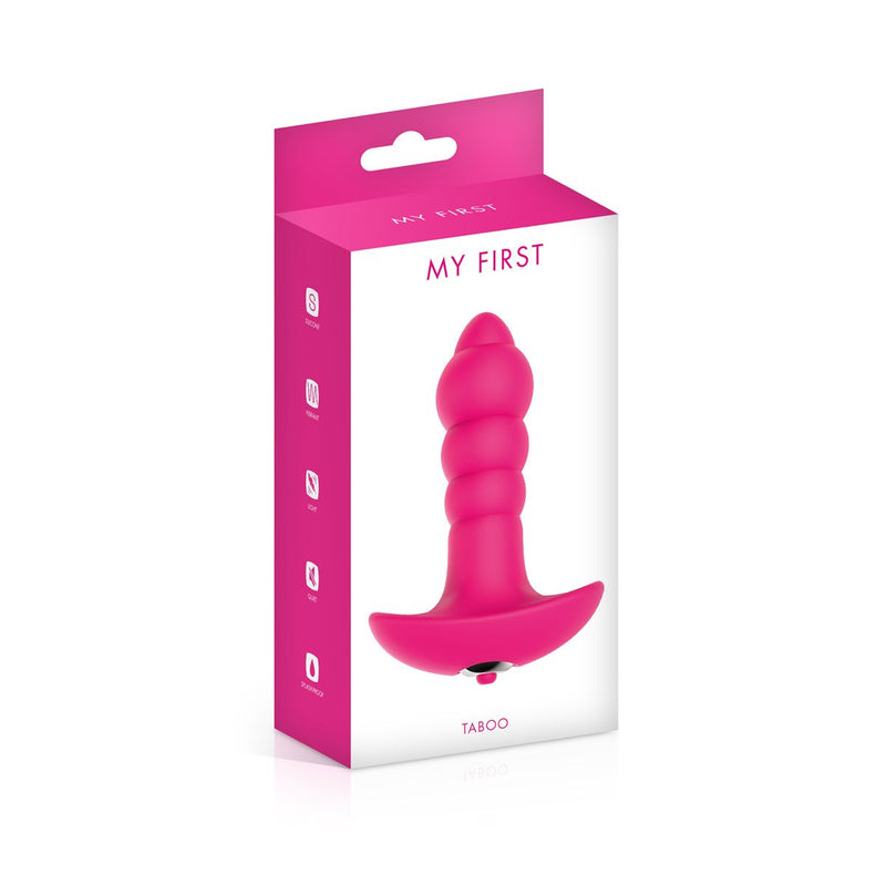 My First - Taboo Budget Vibrerende Buttplug - Roze-Erotiekvoordeel.nl
