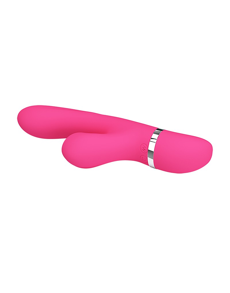 Pretty Love - Willow - Rabbit Vibrator Met ZuigFunctie - Roze-Erotiekvoordeel.nl