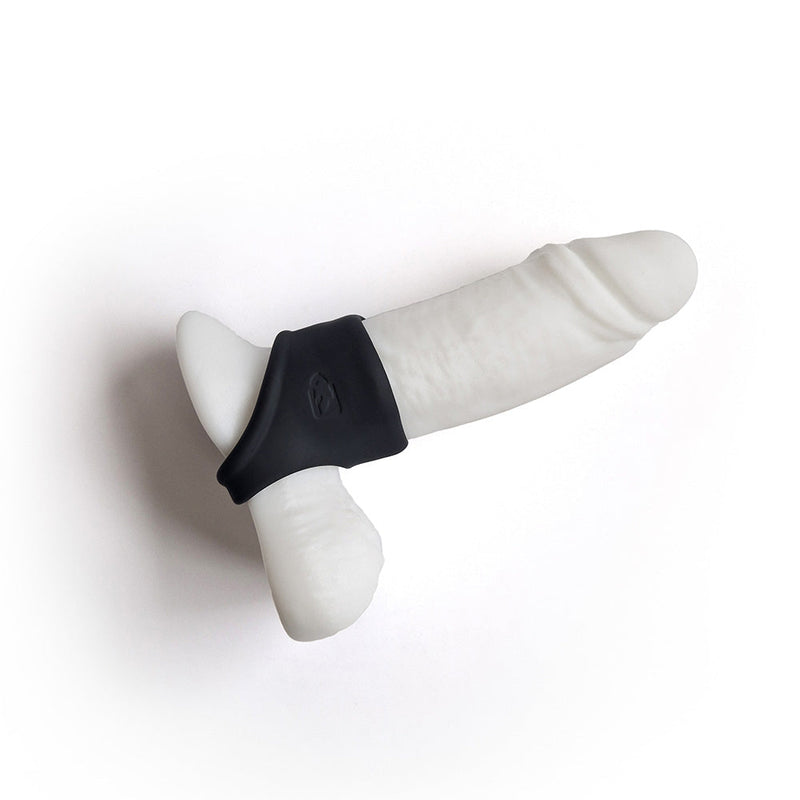 Brutus - Shaft Hugger - Ultrazachte Cocksling - Zwart-Erotiekvoordeel.nl