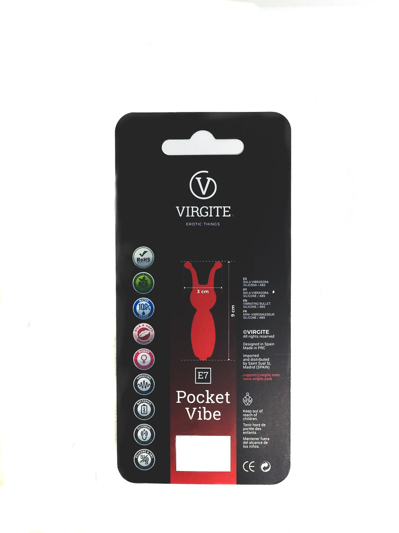 Virgite - Mini Vibrator Met Twee Clitoris Antennes - Zwart-Erotiekvoordeel.nl