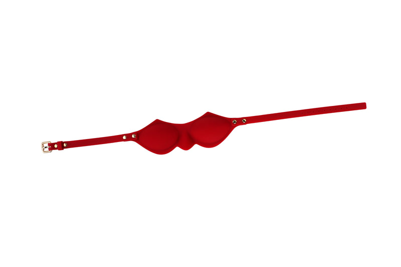 Smart Moves - Voorgevormd Siliconen Oogmasker - Rood-Erotiekvoordeel.nl