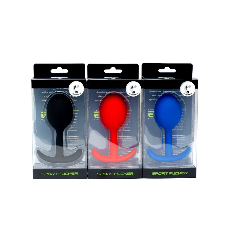 Sport Fucker - Thunder Plug - Medium - Rood-Erotiekvoordeel.nl