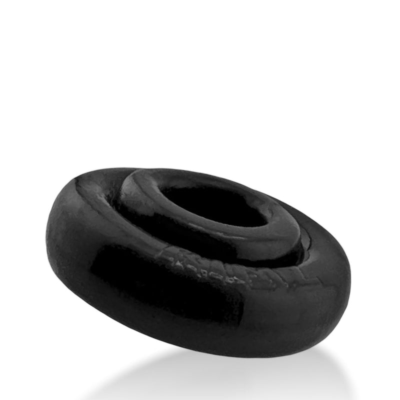 Oxballs - Rimz Softlips - Siliconen/TPR Cockring - Zwart-Erotiekvoordeel.nl