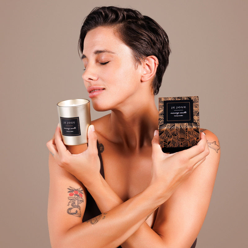 Je Joue - Massagekaars - Luxury Leather